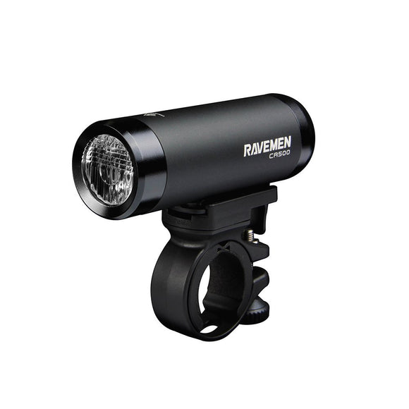 RAVEMEN CR500 500LM XP-G2 Light Weight USB Rechargeable Bike Front Light  6 Lighting Levels Wired Rem