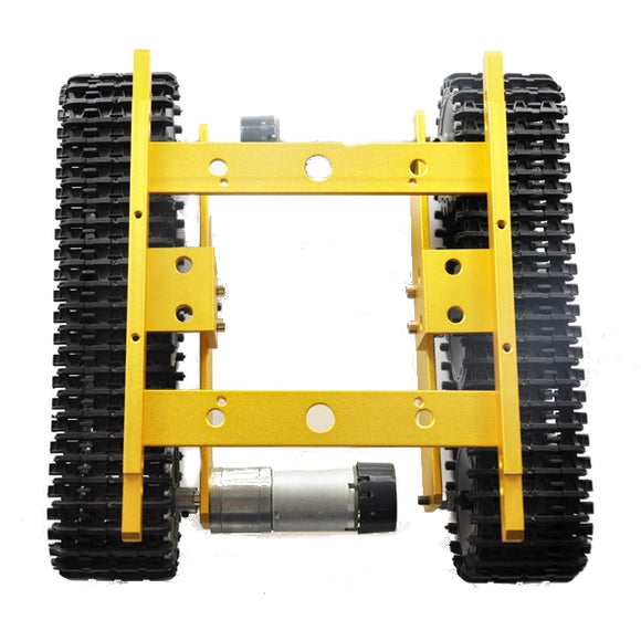 T100 DIY WIFI Smart Tank Chassis Intelligent Aluminum Robot Car For Arduino