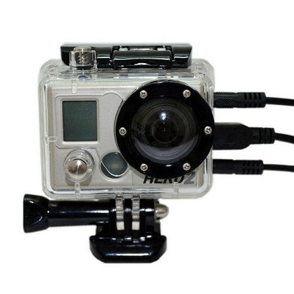 Protective Waterproof Housing Case with Coated Glass Lens for Gopro Hero 1 2
