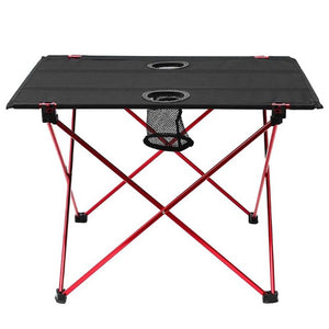 IPRee 2216.514.5inch Aluminium Alloy Camping Lightweight Picnic BBQ Square Folding Table