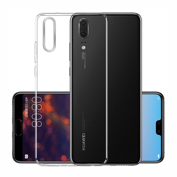 Bakeey Ultra Thin Anti-Slip Transparent Hard Plastic PC Protective Cover Case for Huawei P20