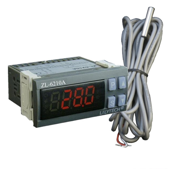 ZL-6210A Digital Thermometer Temperature Meter Thermostat Economical Cold Storage Controller