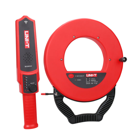 UNI-T UT661A 20M Wall Pipe Blockage Detector Wall Scanner Pipeline Blocking Clogging Scanner