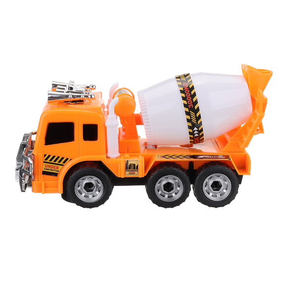 Electric Cement Mixer Toy Car Music Toys Car Model With LED Light Kid Gift