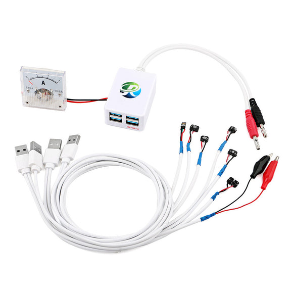 DIYFIX DC Power Supply Tester Diagnostic Cable Phone Dedicated Power Test Cable for iPhone 5 5S 5C