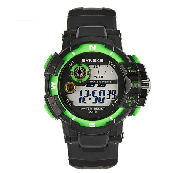 SYNOKE 9318 Men Multifunctional Waterproof Digital Sport Watch