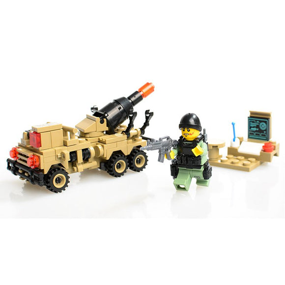 KAZI Building Block Key Armor 7702#1-4 Educational Gift Fidget Toys 464Pcs