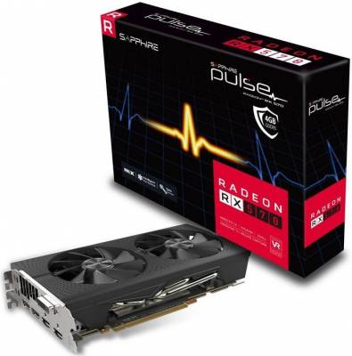 Sapphire rX-570 - Pulse edition - 4Gb Oc edition with aluminum backplate