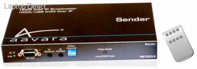 Aavara PB7000-S Sender - multi-casting over iP with HDMi+USB KVM over iP function