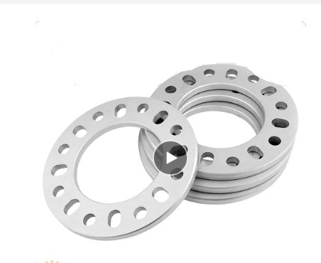 12mm Universal Wheel Spacers for Most 8 Lug Wheel Bolts Pattern PCD 8x6.5 8x165.1 8x170 8x180 for Ford Hub Wheel Adapter