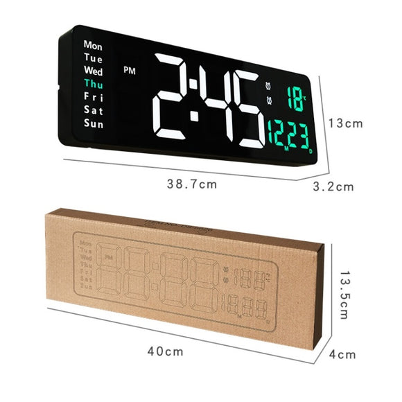 LED WALL MOUNTED CLOCK