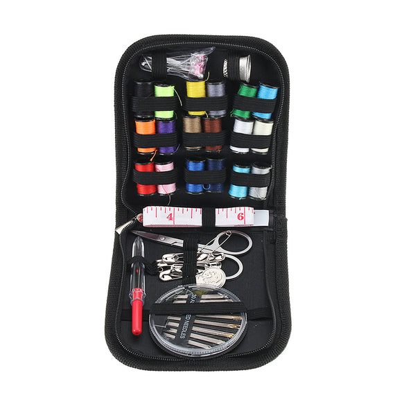 58pcs Needle Sewing Tool Kit Thread Needle Tape Stitching For Travel Home Use