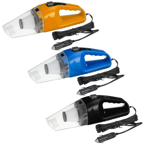 120W Portable Multifunctional Car Vaccum Cleaner 360 Cyclone High Power Wet&Dry Dual Cleaner