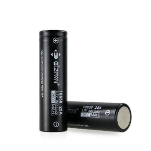 Eizfan 2pcs new 3.7v 25A 18650 IMR battery 2600mah supports vape mod ebike packs flashlight