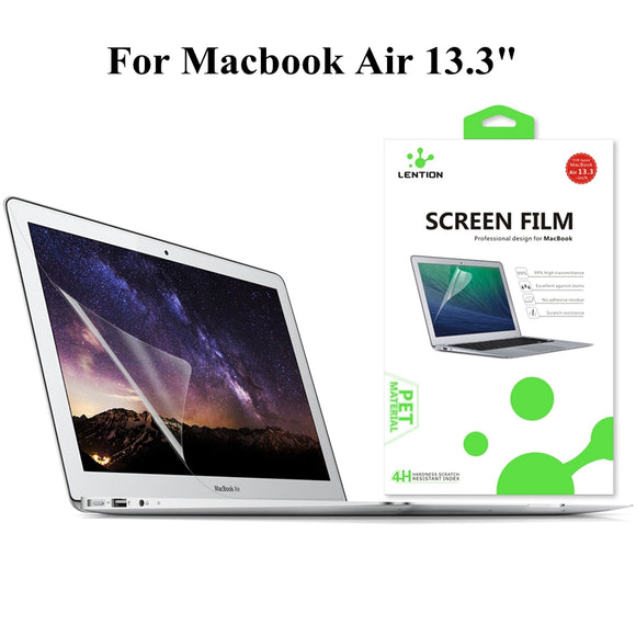 Clear High Definition Anti Glare Scratch Resistant Screen Protector Film For Macbook Air 13.3 Inch