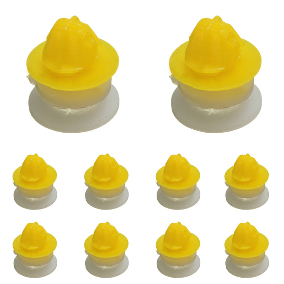 10pcs Door Moulding Trim Wheel Arch Clips For Land River Discovery 3 Range Sport