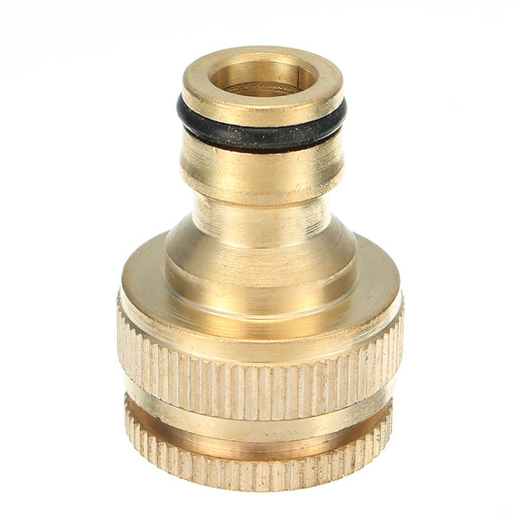 1/2 & 3/4 Inch Brass Faucet Adapter Female Washing Machine Water Tap Hose Quick Connector
