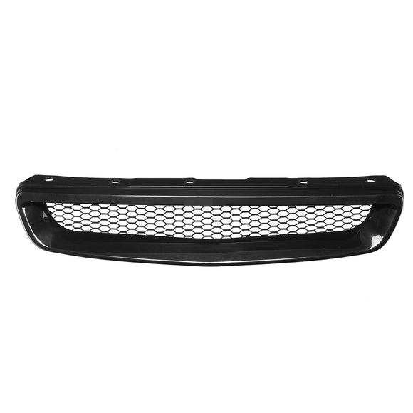 Car Front Hood Mesh Bumper Grille for Honda Civic JDM Type R 1996-1998 Accessories Racing Grills