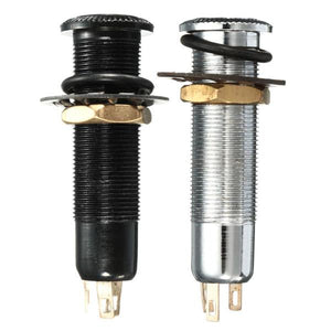 6.35mm 1/4 Bass Input And Output Guitar Jack Socket"