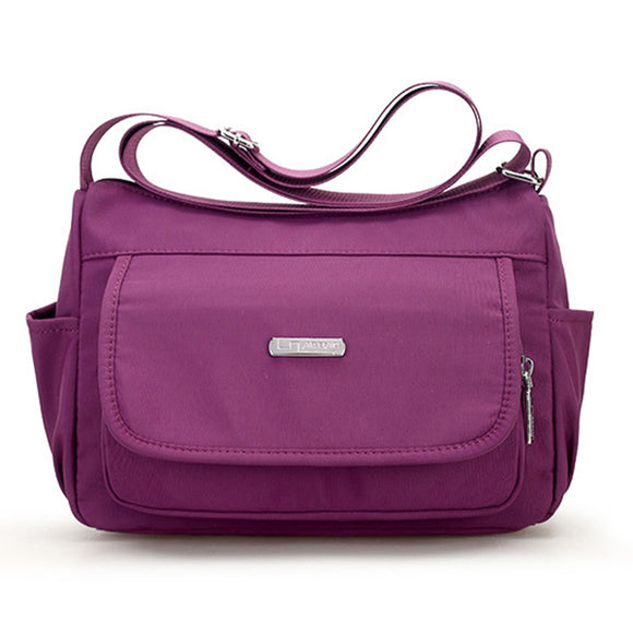 Women Simple Nylon Lightweight  Crossbody Bags Travel Shoulder Bags