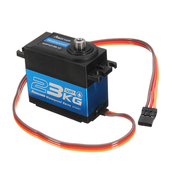 Power HD WP-23KG Climbing Car Waterproof Steel Tooth Torque Steering Gear Servo For Traxxas TRX-4