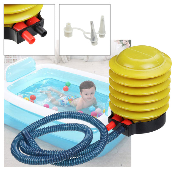 Manual Air Pump Inflating Deflate Tool For Inflatable Bed Swimming Pool Balloon