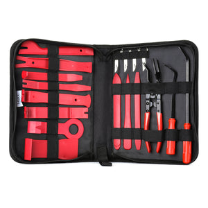 MATCC 18pcs Car Stereo Panel Removal Tools Kit Nylon for Car Panel Dash Audio Radio Removal Installer and Repair Pry Tool Kits