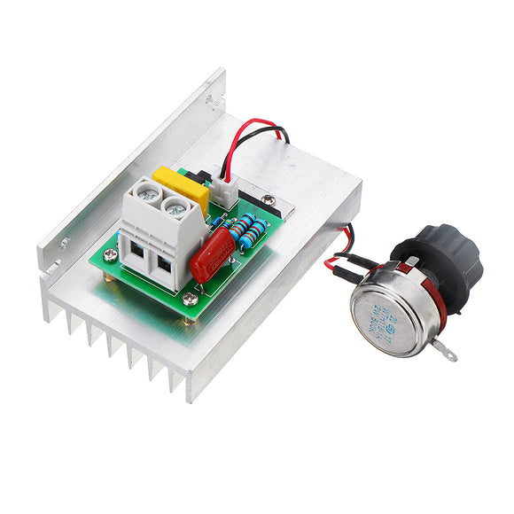 AC 220V 10000W Digital Control SCR Electronic Voltage Regulator Speed Control Dimmer Thermostat