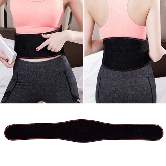 5V 5W USB Heating Heated Waist Lumbar Brace Lower Back Support Belt Heater Winter Warm