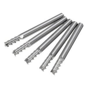 5pcs 4mm Shank 3 Flute End Mill Cutter