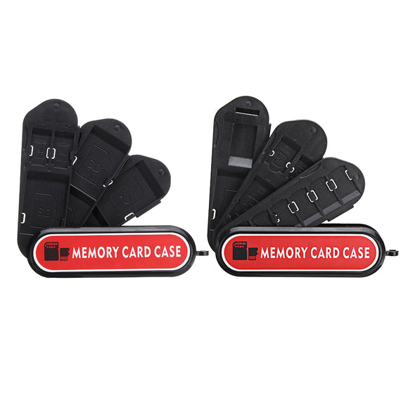 Lynca KH4 Memory Card Storage Case for SD Micro SD TF Sim Card Card Pin