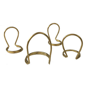 4pcs Gold Guitar Picks Butterfly Finger Metal Classical Finger style Bass Guitar Accessories