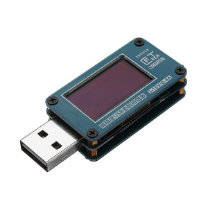 0.96 OLED Display USB Voltmeter Ammeter Voltage Current Meter 3-16V 4A
