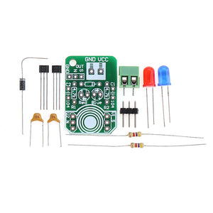 Hall Magnetic Induction Sensor Magnetic Detection Magnetic Pole Resolver North and South Pole Detection Module DIY Kit