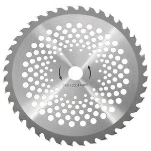 25.4mm 10 Inch 40 Teeth Carbide Blade for Brush Cutter Strimmer