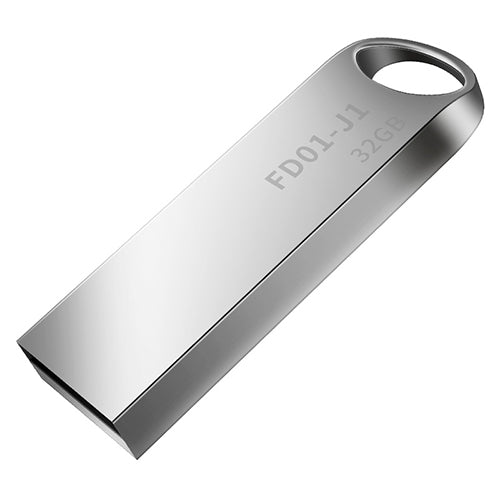 Maibenben USB 2.0 32G Flash Drive Metal Pen Drive Storage USB Flash Disk Silver