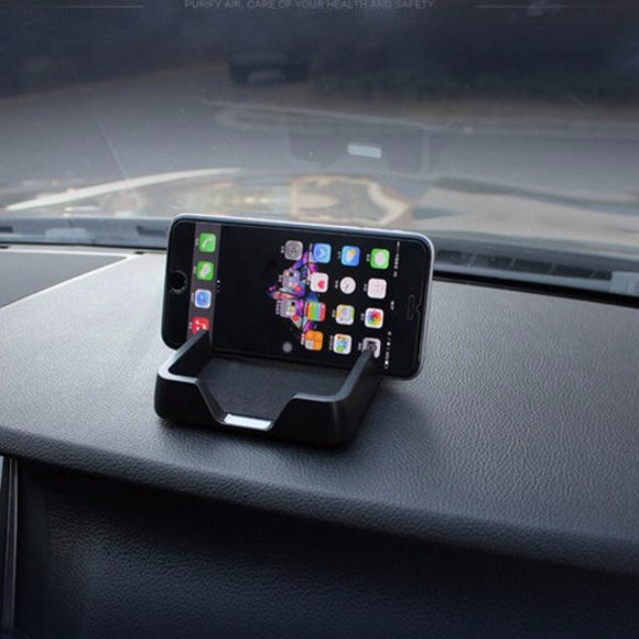 Small Car Phone Carrying Case Dashboard Skid-proof Phone Holder Box Support Storage Box Stand