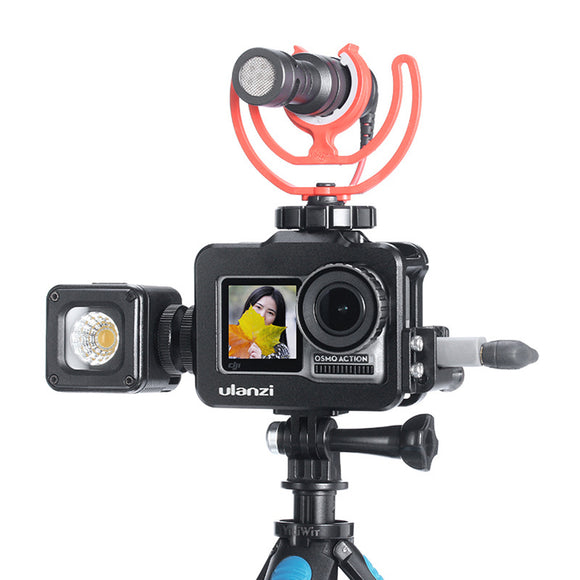 Ulanzi OA-1 Vlog Protective Frame Cage Housing Case for DJI Osmo Action Sports Camera