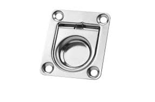 BSET MATEL Marine Spring Flush Lift Ring Deck Hatch Pull Handle Locker Cabinet Boat Hardware