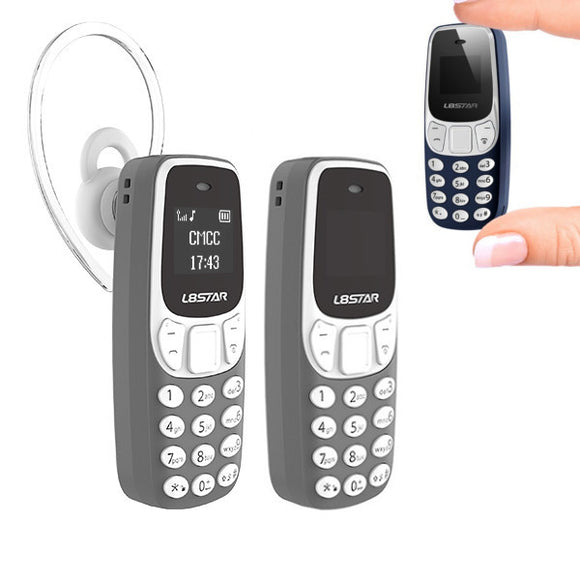 L8star BM90 260mAh Headset bluetooth Dialer Magic Voice Changer MP3 Music Player Mini Card Phone