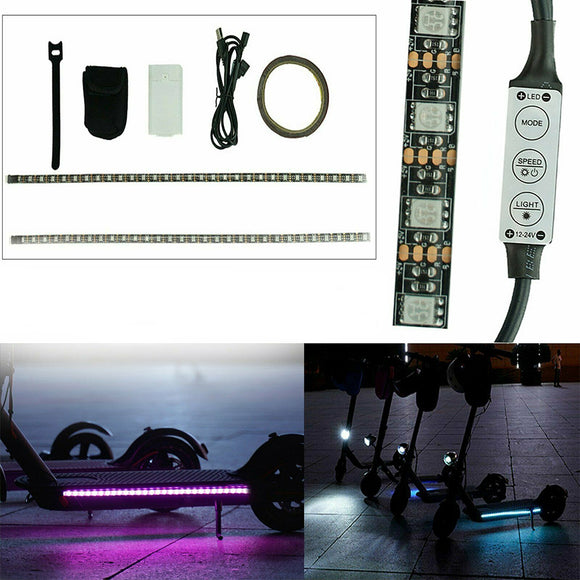 1M RGB LED Strip Light Bar Lamp for Xiaomi M365 / M365 Pro Electric Scooter