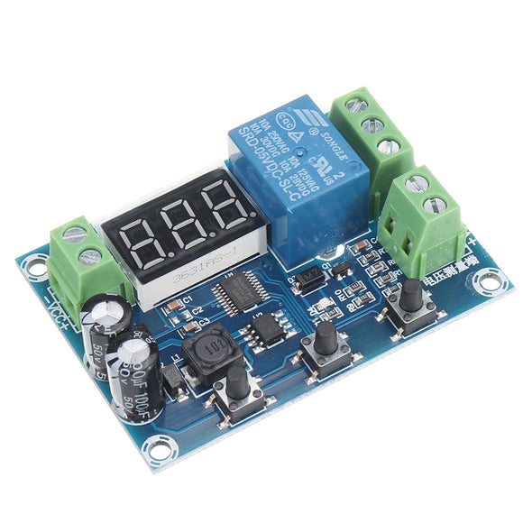 XH-M608 DC6-40V Battery Charge Discharge Module Integrated Voltmeter Undervoltage and Overvoltage Protection Timing Charge and Discharge Board