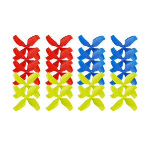 10 Pairs KINGKONG/LDARC 1545 40mm 4-blade Propeller 1.5mm Hub for TINY GT7 Beta75X RC Drone