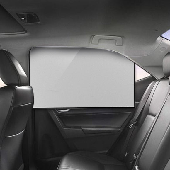 2ps Magnetism Car Window Sunshade Curtain Foldable Summer Sun Protection Lightproof Insulation Mat