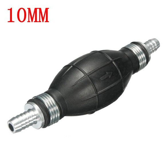 10mm Non Return Valve Fuel One Way Pump Universal Hand Primer Bulb Rubber
