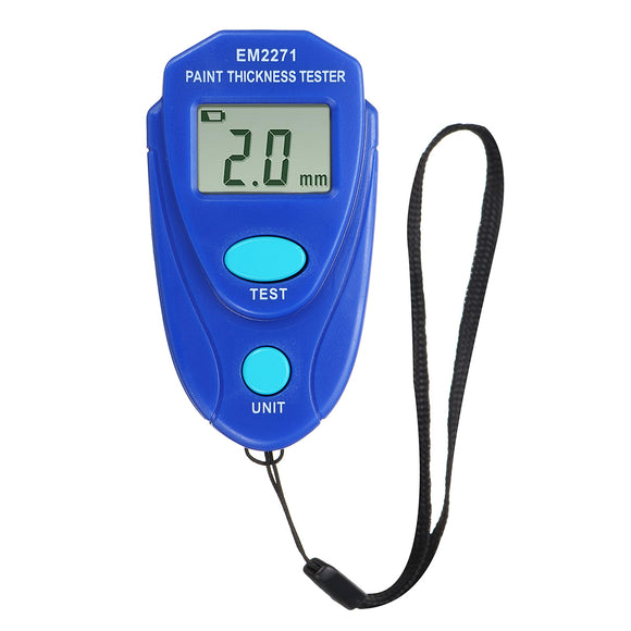 EM2271 Digital Mini Automobile Thickness Gauge Car Paint Tester Thickness Coating Meter