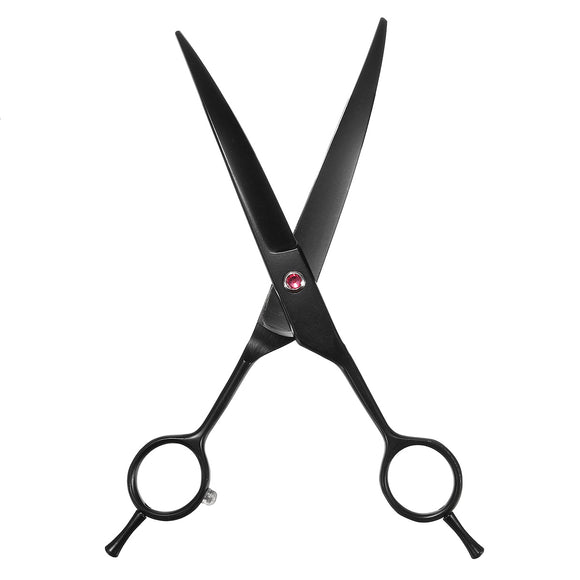 7 Professional Stainless Steel Pet Dog Grooming Scissors Curved Haircut Shears