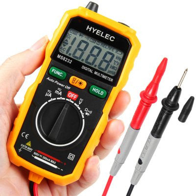 MS8232 Portable Digital Multimeter Non-Contact DC AC Voltage Current Tester Meter Auto Power off