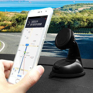 360 Degree Rotatable Magnetic Phone Holder Suction Cup Mount Universal