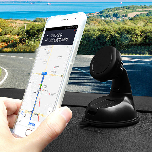 360 Degree Rotatable Magnetic Phone Holder Suction Cup Mount Universal